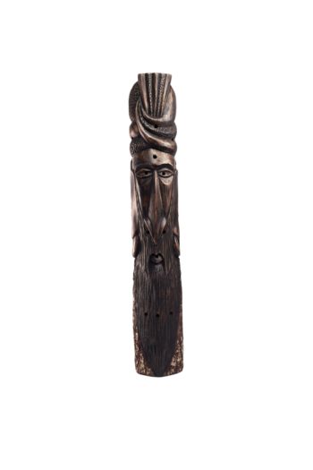 WOODEN JOSS STICK STAND (BRAHAMMANA FACE) – LAKSALA