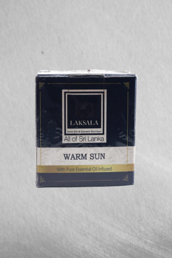 SCENTED CANDLE – WARM SUN
