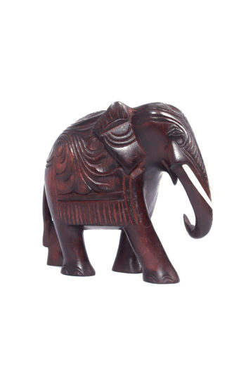 LAKSALA CARVED ELEPHANT – 4″, 6″, 7″