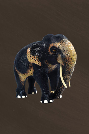 ELEPHANT PAPER PULP STATUE (H: 5 INCH) – LAKSALA