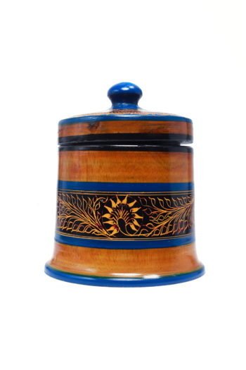 LACQUERED TEA CONTAINER
