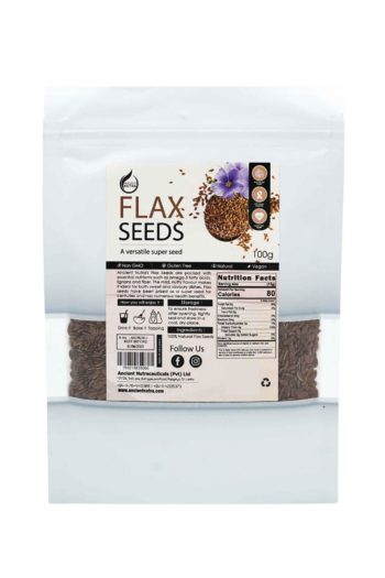 ANCIENT NUTRA FLAX SEEDS (100G)