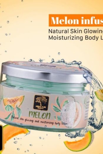 MELON INFUSED NATURAL SKIN GLOWING AND MOISTURIZING BODY LOTION
