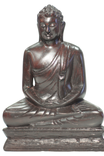 SAMADHI BUDDHA STATUE 06″ MAHOGANY (800001)