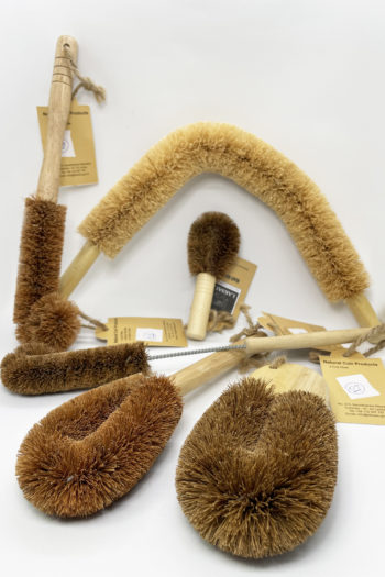 PACK OF COIR CLEANING BRUSHES