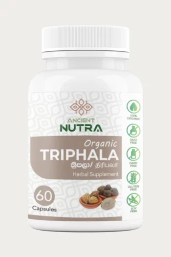 TRIPHALA ORGANIC CAPSULES (60 CAPSULES)