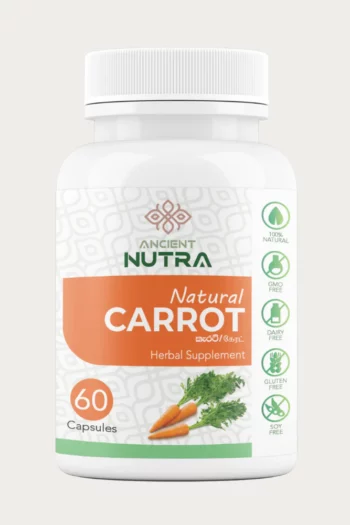 Carrot capsules